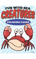 Fun with Sea Creatures Coloring Pages