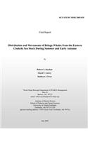 Distribution and Movements of Beluga Whales from the Eastern Chukchi Sea Stock During Summer and Early Autumn