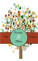 My Cookbook: Blank Cookbook, Recipes & Notes; Tree Vector, Tree Of Life (14)