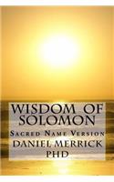 Wisdom Of Solomon