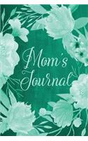 Chalkboard Journal - Mom's Journal (Green): 100 page 6" x 9" Ruled Notebook: Inspirational Journal, Blank Notebook, Blank Journal, Lined Notebook, Blank Diary