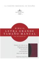 Biblia Letra Grande Tamano Manual Con Referencias-Rvr 1960