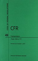 Code of Federal Regulations Title 49, Transportation, Parts 100-177, 2015