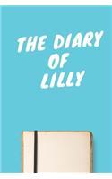 The Diary Of Lilly A beautiful personalized