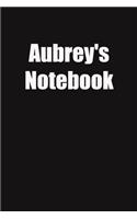 Aubrey's Notebook