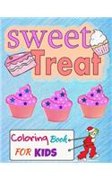 Sweet Treat Coloring Book For Kids