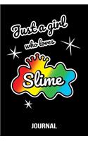 Just a Girl Who Loves Slime Journal