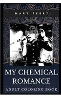 My Chemical Romance Adult Coloring Book: Legendary Rock Band and Multiple Awards Winners Inspired Coloring Book for Adults