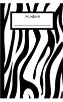 Zebra Notebook