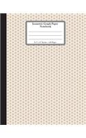 Isometric Graph Paper Notebook. 8.5" x 11" - 120 Pages: Isometric Grid On Light Orange Cover. Grid of equilateral triangles each measuring 0.28". 3D Design Paper. Suitable for architecture, landscaping or