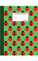 Ladybug Composition Notebook