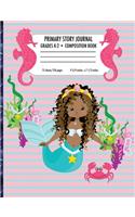 Primary Story Journal Composition Book Grades K-2