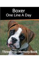 Boxer - One Line a Day