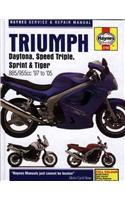 Triumph Daytona, Speed Triple, Sprint and Tiger Service and Repair Manual