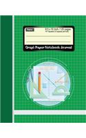 Graph Paper Notebook Journal 8.5 x 10 Inch 120 pages: (Math Composition Book)