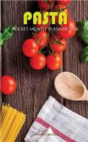 Pasta Pocket Monthly Planner 2018