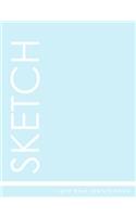 Light Blue Sketch Book