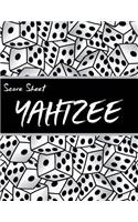 Yahtzee Score Sheet: Yahtzee Game Record Keeper Book, Yahtzee Score, Yahtzee Score Card, Write in the Player Name and Record Dice Thrown, Size 8.5 X 11 Inch, 100 Pages: Yahtzee Game Record Keeper Book, Yahtzee Score, Yahtzee Score Card, Write in the Player Name and Record Dice Thrown, Size 8.5 X 11 Inch, 100 Pages