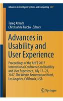 Advances in Usability and User Experience: Proceedings of the AHFE 2017 International Conference on Usability and User Experience, July 17-21, 2017, The Westin Bonaventure Hotel, Los Angeles,(607 Advances in Intelligent Systems and Computing)