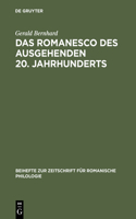 Romanesco des ausgehenden 20. Jahrhunderts