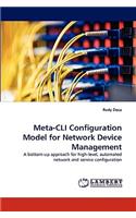 Meta-CLI Configuration Model for Network Device Management
