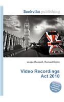Video Recordings ACT 2010: (English)