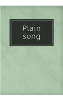 Plain song: (English)
