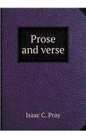 Prose and Verse