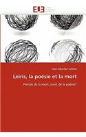 Leiris, La Po�sie Et La Mort