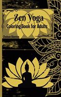 Zen Yoga Coloring Book for Adults