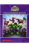 SUPER HERO SQUAD COLOURING