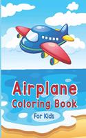 Airplane Coloring Book For Kids