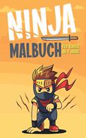 Ninja Malbuch Für Kinder AB 4 Jahre