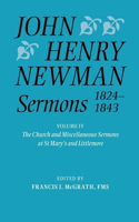 John Henry Newman Sermons 1824-1843, Volume IV
