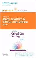 Priorities in Critical Care Nursing - Elsevier eBook on Vitalsource (Retail Access Card)