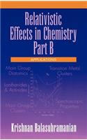 Relativistic Effects in Chemistry, Applications