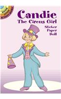 Candie the Circus Girl Sticker Paper Doll