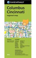 Rand McNally: Columbus/Cincinnati, Ohio Regional Map