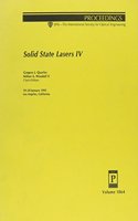 Solid State Lasers Iv