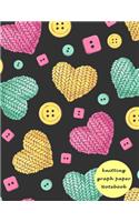 Knitting Graph Paper Notebook