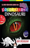 Il mio grande libro da colorazione dinosauri - Edizione notturna