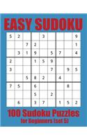 Easy Sudoku: 100 Sudoku Puzzles for Beginners (set 5)