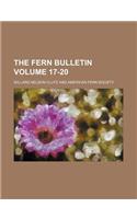 The Fern Bulletin Volume 17-20