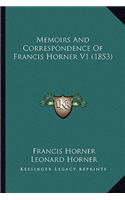 Memoirs and Correspondence of Francis Horner V1 (1853)