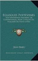 Eglogues Poitevines