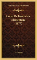 Cours De Geometrie Elementaire (1877)