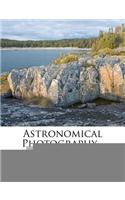 Astronomical Photography...