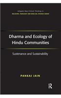 Dharma and Ecology of Hindu Communities