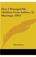 How I Managed My Children From Infancy To Marriage (1865)