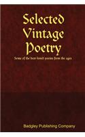 Selected Vintage Poetry
